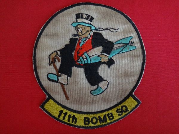 US Air Force 11th Bombardment BOMB Squadron B-52 Mr. JIGGS Patch.
