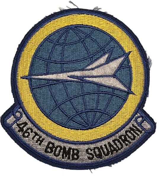 USAF 46th Bomb Squadron Patch.