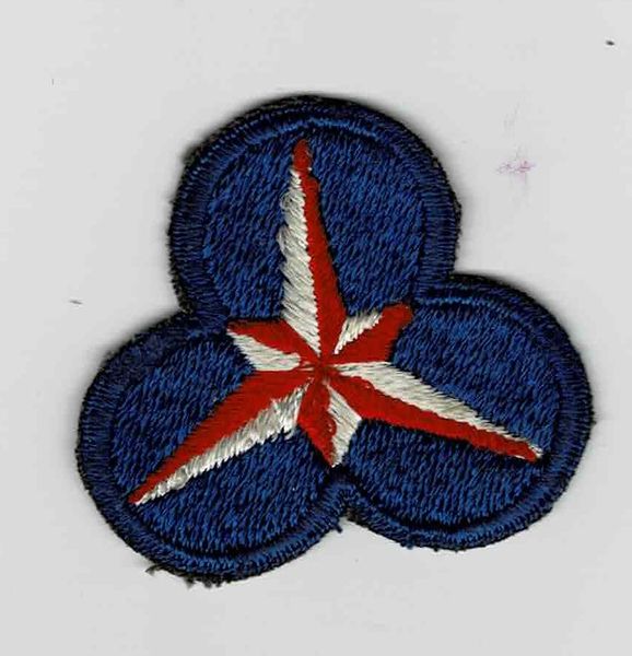 36th Army Corps patch.