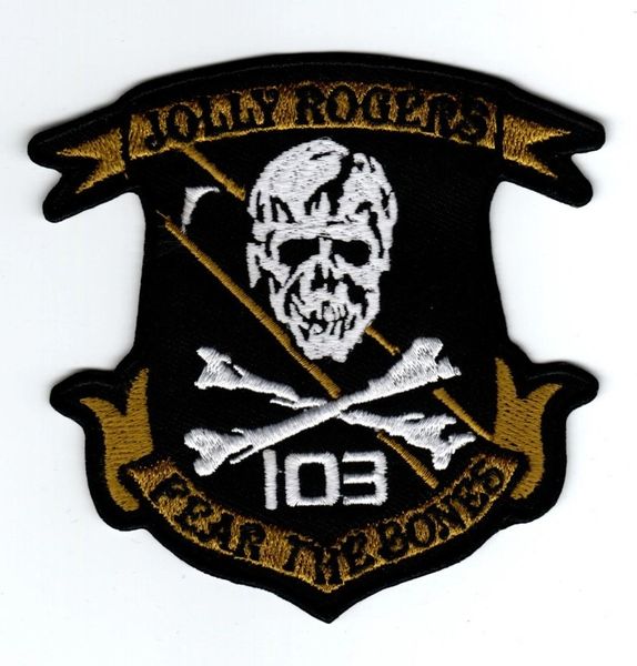 VF-103 Jolly Rogers "Fear The Bones" patch.