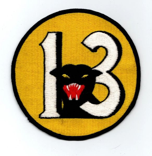 13th Fighter Squadron patch.