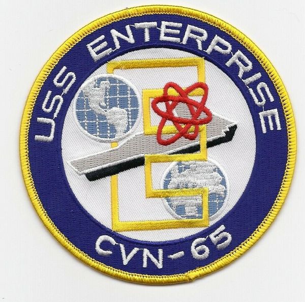 USS Enterprise CVN-65 patch.