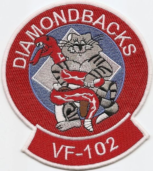 VF-102 Diamondbacks F-14 Tomcat patch