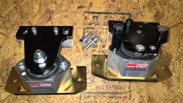 MK4 R32 / Golf & Jetta VR6 w/Manual Trans Vibra Technics Upper Engine Mount Set