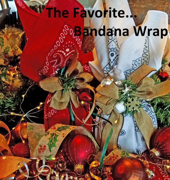 Rockin' Ocotillo Holiday Bandana Wrap - The Works Body Basics