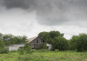 Old barn in Prosper, Texas