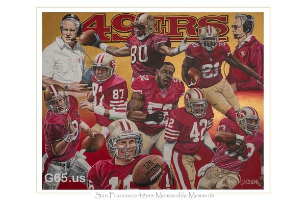 San Francisco Sports Teams Poster, San Francisco Sports Print, San