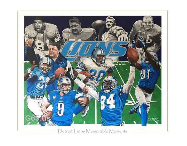 Detroit Lions "Memorable Moments"