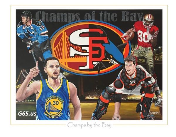 San Francisco: Niners, Giants, Sharks, Warriors.