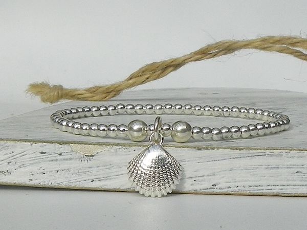 Silver stretch charm on sale bracelet