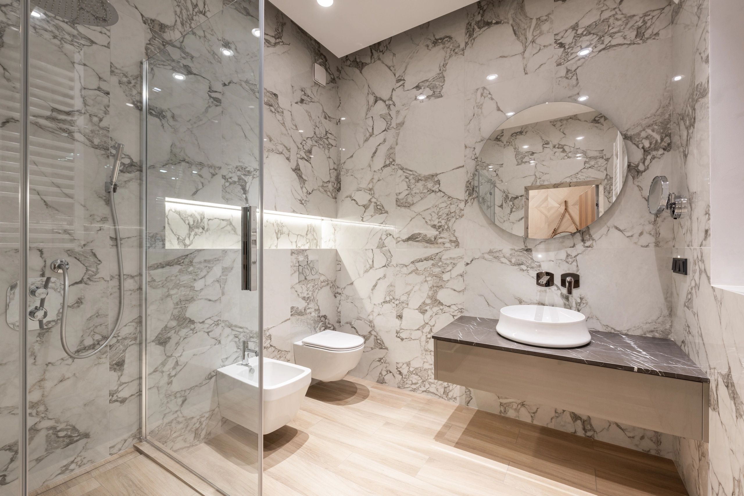 quartz luxury bathroom