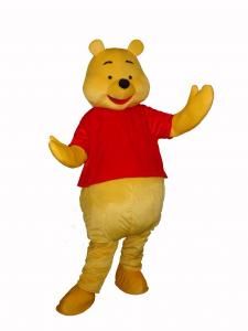 Winnie The Poo Costume mascot for hire Adult size pro outfit | Mascots  Costumes For Hire Children's Cartoon Characters Animals