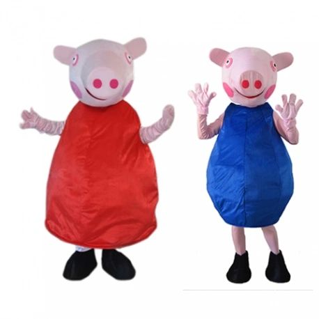 Pink Pigs boy & girl like pepper pig lookalikes for HIRE