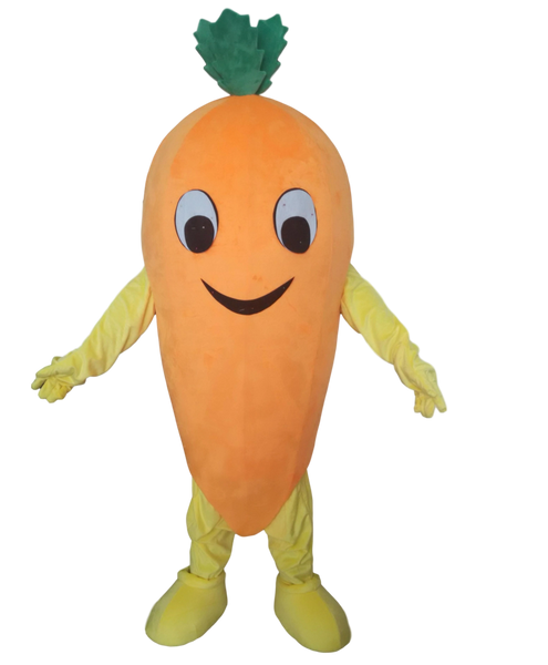 Kevin The Carrot adult size plush mascot/costume