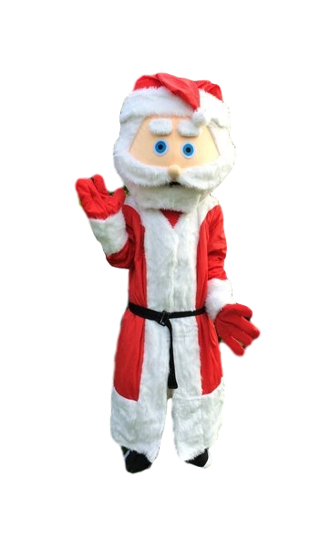 Father Christmas Costume mascot Pro stage TO HIRE