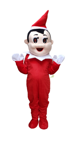 Elf on the Shelf adult size costume mascot to HIRE