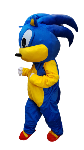 Sonic the Hedgehog character Pro mascot fancy dress outfit 48hr/weekend Hire