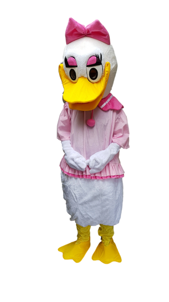 Daisy duck lookalike mascot costume 48hr