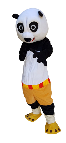 Kung fu panda Mascot costume for HIRE Adult size Kids party's Events