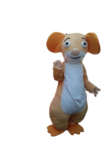 Mouse Gruff lookalike costume/mascot to hire kids birthdays, events