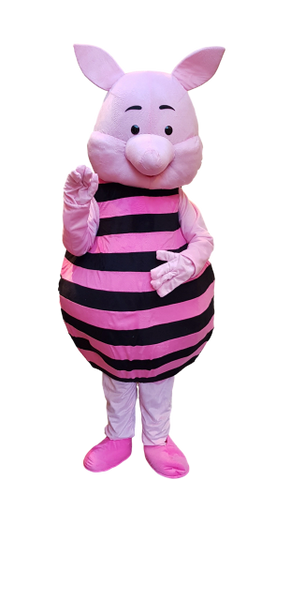 Piglet Pro mascot fancy dress outfit Lookalike from winnie the pooh for Hire