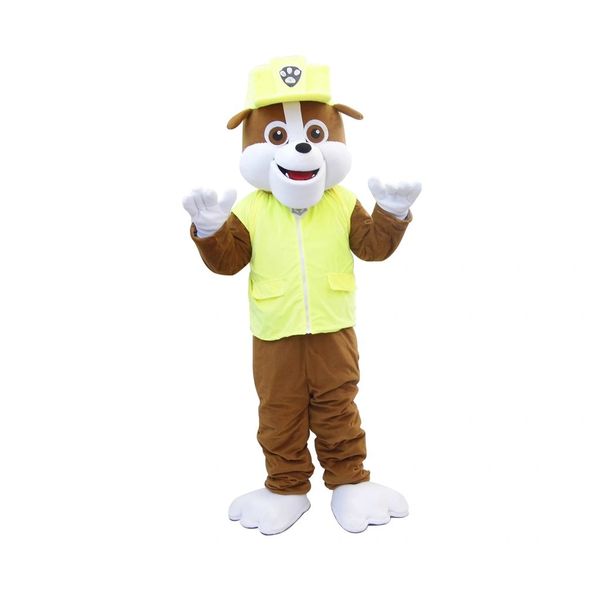 Rubble from paw patrol mascot adult fancy dress children s party