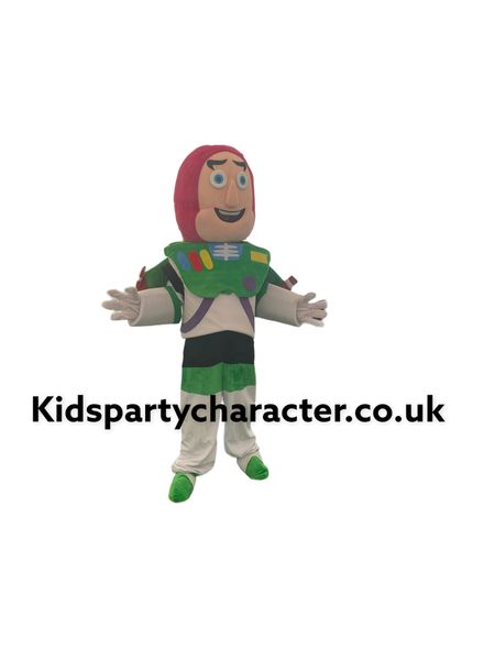 Buzz Lightyear Lookalike Mascot Costume from toy story for hire