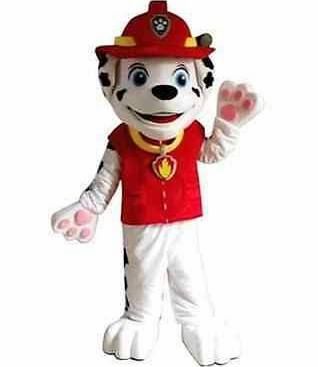 dalmatian Fire dog costume hire pro mascot collection or delivery
