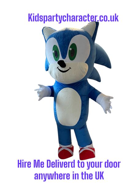 Sonic The Hedgehog Costume For Hire