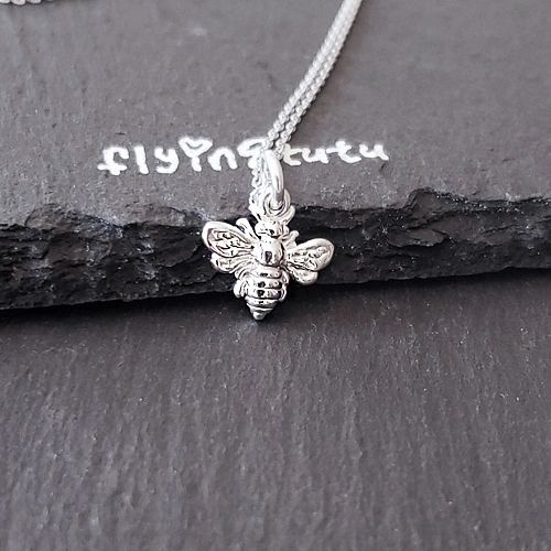 Bumble bee sale pendant silver