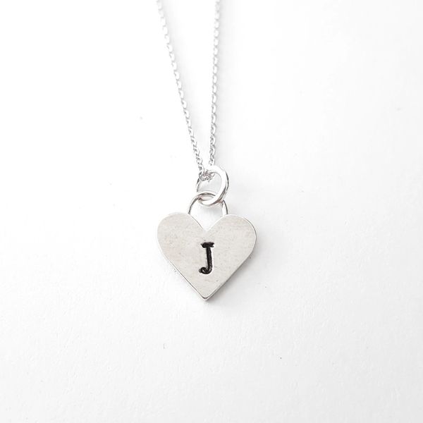 J Initial Necklace