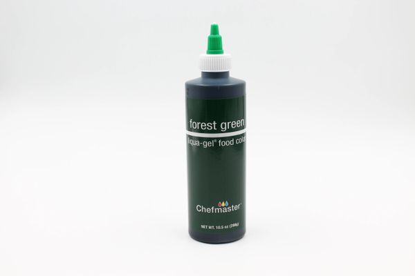 Chefmaster Forest Green Liqua-Gel Food Coloring 10.5 oz Bottle