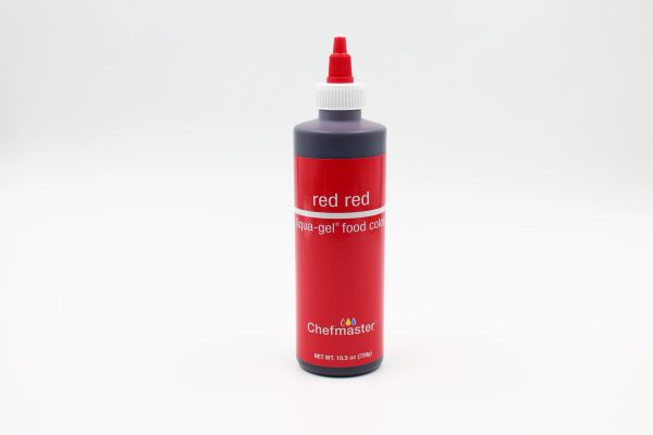 Chefmaster Red Red Liqua-Gel Food Coloring 10.5 oz Bottle