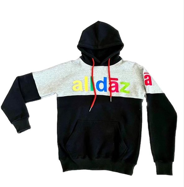 Alldāz Slim Fit Embroidery 2 Side Hoody