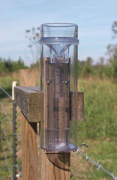 All-Weather English Rain Gauge