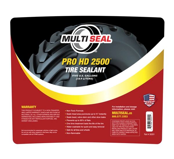 Multi Seal® Pro HD 2500™ Tire Sealant | Service Supply America