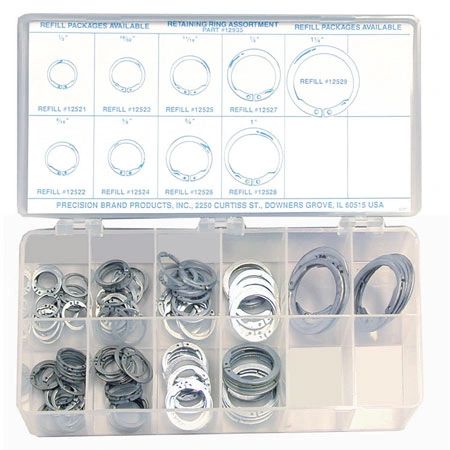 Retaining Rings, 140 pc.