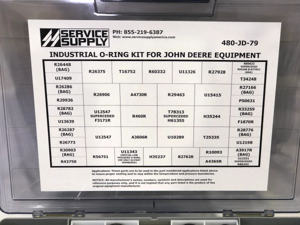 John Deere Industrial O-Ring Kit | Service Supply America
