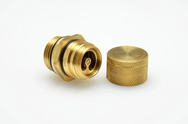 RS PRO Brass Compression Fitting, Straight Coupler