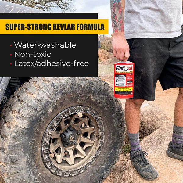Multi Seal® FlatOut Tire Sealant with Kevlar®, Sportsman Service