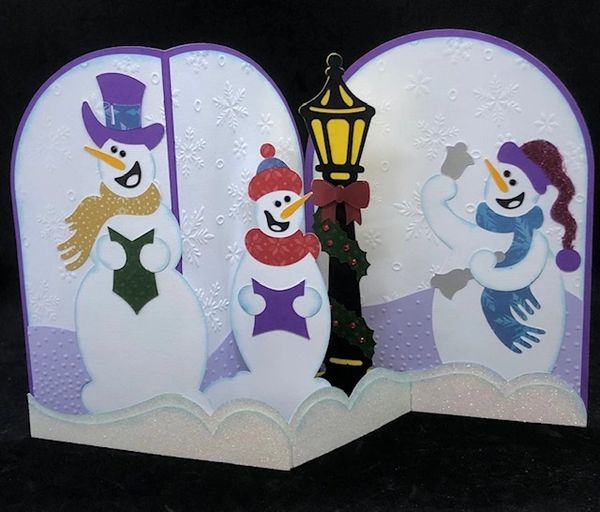 "Caroling Snowmen" 3D Holiday Decor