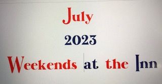 July 7th - July 9th, 2023 Weekend Booking
