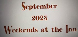September 29th - October 1st, 2023 Weekend Booking