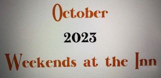 October 27th - 29th, 2023 Weekend Booking