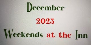 December 1st - December 3rd, 2023 Weekend Booking