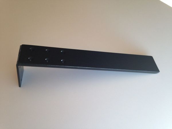 A12l 3 16 X 2 1 2 X 12 L Shape Back Mount Bracket Granite