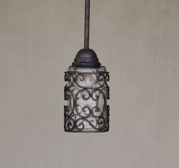 61261 Spanish Style Mini Pendant Spanish Revival Lighting