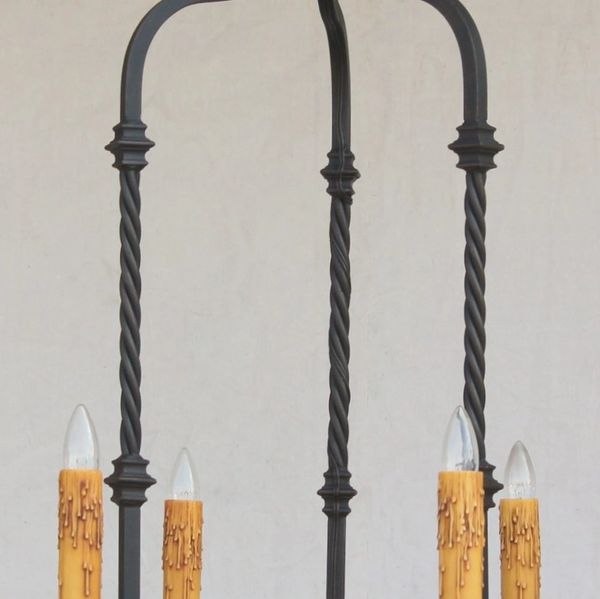 11756 Contemporary Spanish Chandelier Spanish Revival Lighting