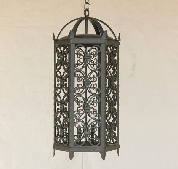 2012-4 Spanish Style Hanging Lantern for Indoor/Outdoor Use | Spanish ...