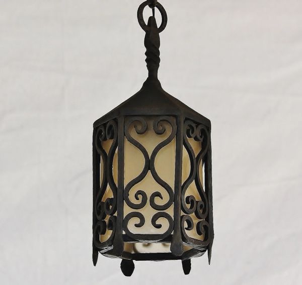 6142-1 Spanish Revival Style Mini-Pendant Hanging Light | Spanish ...